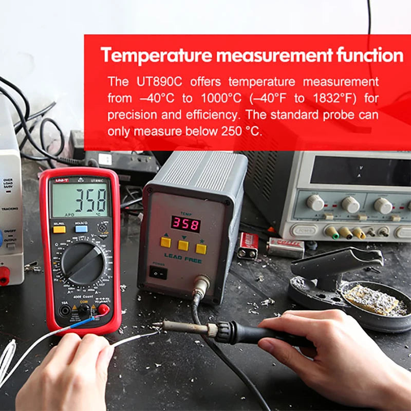 UNI-T Multimeter Professional UT890C UT890D+ UT89X UT89XD UT89XE UT60S UT60BT UT61B+ UT61D+ UT61E Plus Electrical Multi Meter