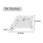 EW-35 DIN Rail Terminal Block Universal Crimping Terminal Block Gray/Brown/White Electrical Accessories 10 20 50 Pieces