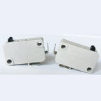 KW7-0 Momentary Microswitch Micro Switches for Microwave Oven Game Machine Electric Cookers 16A 125VAC/250VAC 1NO 2Pins, 4-Pack