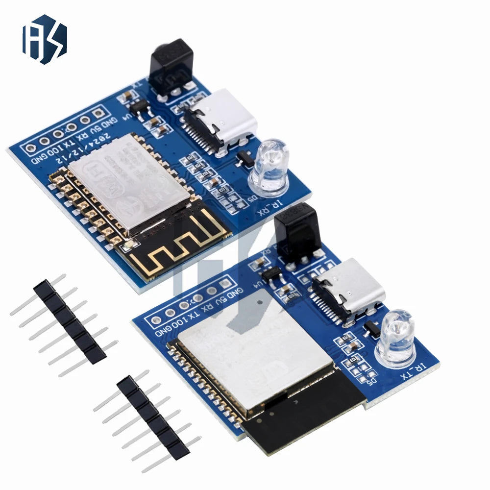 ESP8266 Infrared Emission And Reception NEC Command WIFI Transmission Module Development Board ESP-12F Module TYPE-C