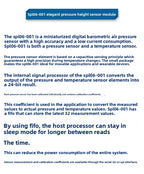 Easy-Integration BMP180 BME280 AHT20 Sensor High Precision Barometric Pressure Altimeter