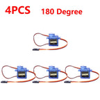 1-5pcs SG90 9G Micro Digital Servo Motor 180/360Degree Fixed-Wing Micro Gear Servo Motor for Rc Helicopter Toy Airplane Aircraft