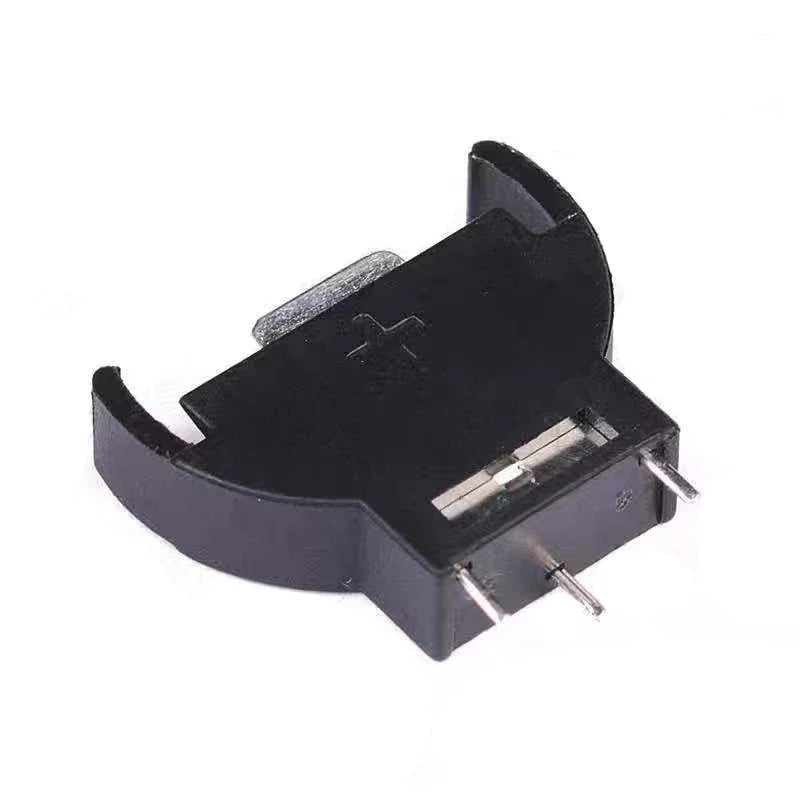 10PC CR2032 3V CR2016 CR2025 Battery Socket BS-2 BS-6 BS-8 Gold Horizontal Vertical DIP SMD Button Battery Holder Batteries Case