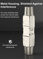 CAT6 Cat6A Cat7 Network Cable Extender Junction Adapter Connection Box RJ45 Lan Extension Connector Full Shielded Toolless Crim