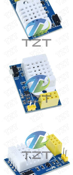 TZT DHT22 AM2302 Temperature Humidity Sensors Module ESP8266 WIFI interface Board ESP8266 ESP-01/01S Adapter Replace