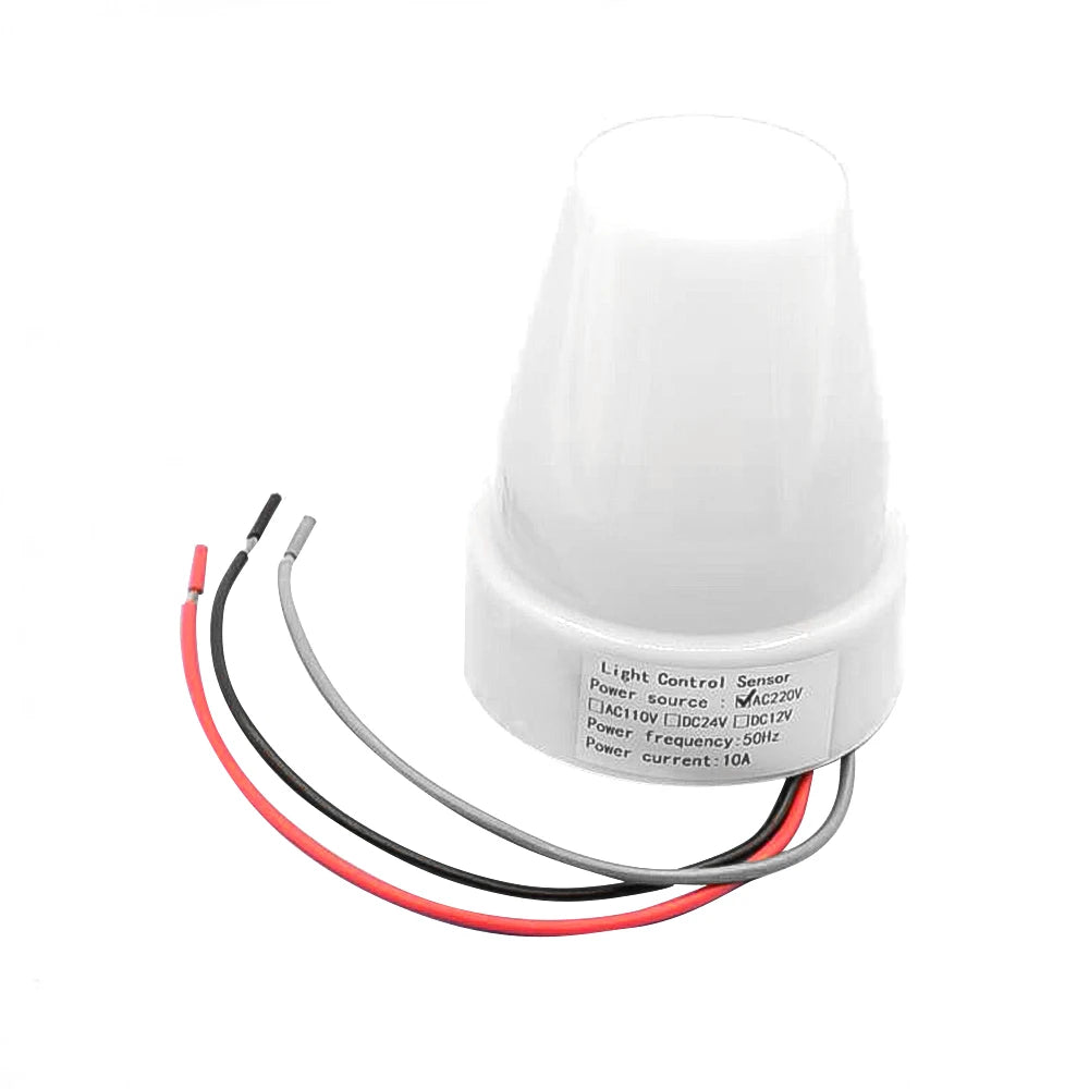 AC110-220 Adjustable Street Light Photoswitch Photocell Sensor Switch Automatic On Off Photo Control Sensor Switch