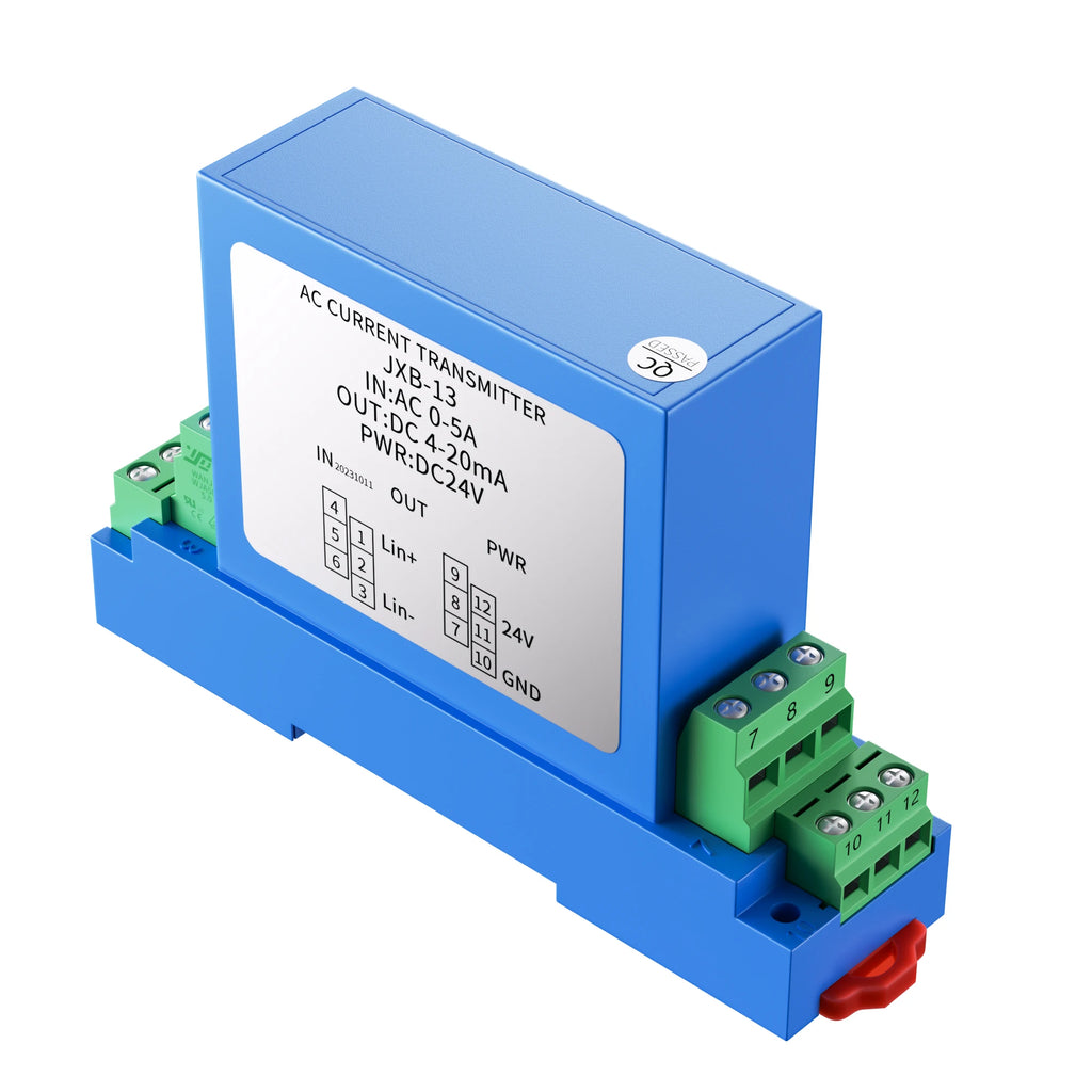 Current Sensor 0-1A 0-2A 0-5A 0-10A AC Current Transducer 4-20mA 0-10V RS485 AC DC Current Transmitter 0-5V 1-5V