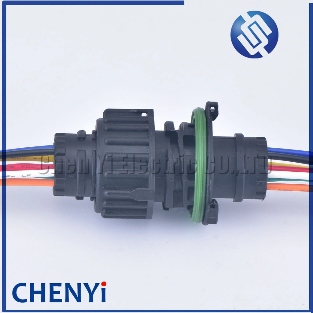 7 Pin 1.5mm BU-STE KPL CIRCULAR DIN HOUSINGS Connector 968421-1 967650-1 1718230-1 For Truck Tail Light Connector