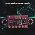 1-50PCS VL53L0X Time-of-Flight (ToF) Laser Ranging Sensor Breakout 940nm 3-5V GY-530 VL53L0X V2 Laser Distance Module IIC