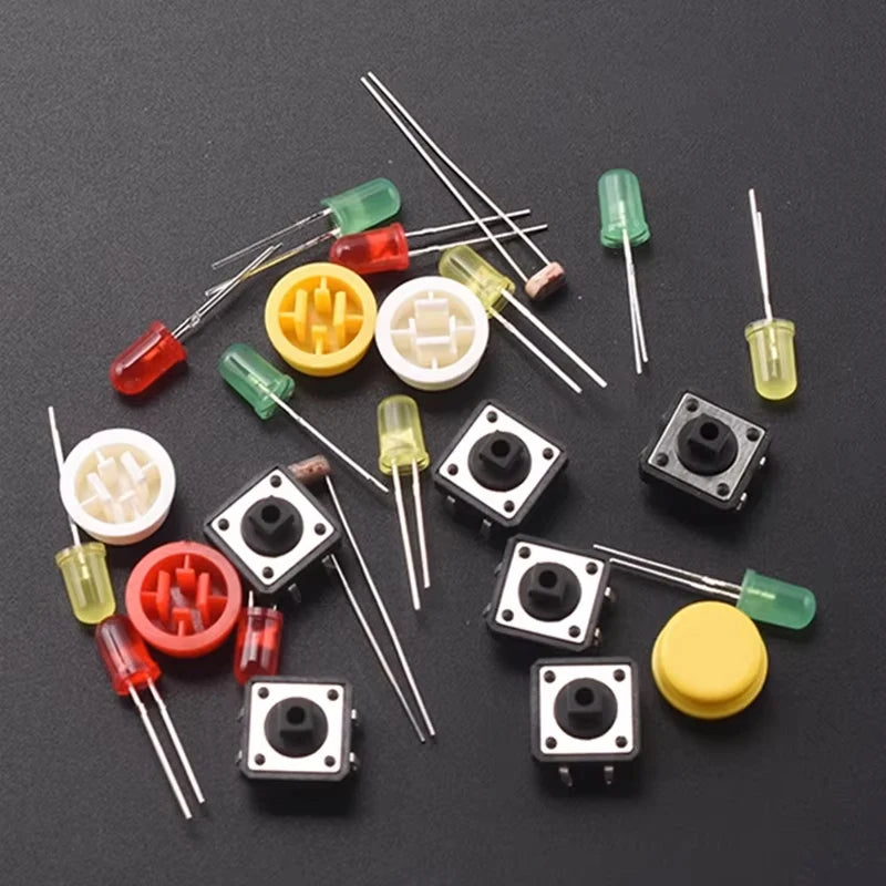 Smart Electronics Starter Kit For arduino uno r3 mini Breadboard LED jumper wire button