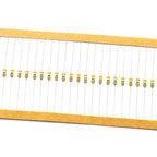 100pcs 1/4W Carbon Film Resistor 100Ω~220KΩ 5% Resistance 100 120 300 330 1K 1.5K 2.2K 3.3K 10K  20K 100K 150K 220K Ohm