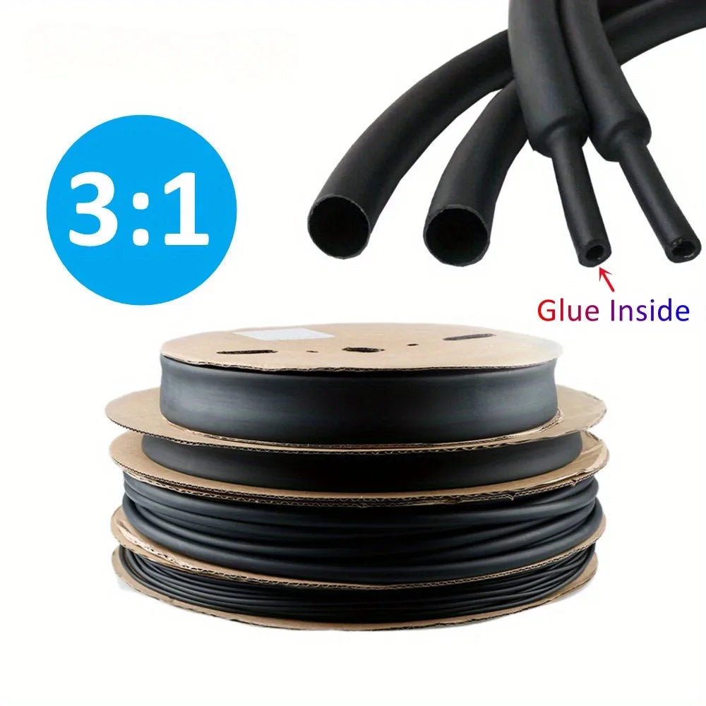 3M 3:1 Heat Shrink Tube With Double Wall Glue Tube Diameter 1.6/2.4/3.2/4.8/6.4/7.9/9.5/12.7/15.4/19.1/25.4/30/39/50mm