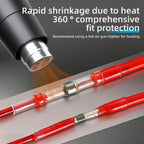 100~1000Pcs Heat Shrink Butt Terminals with Solder ,Solder Seal Wire Connectors,IP67 Waterproof Electrical Equipment Connection