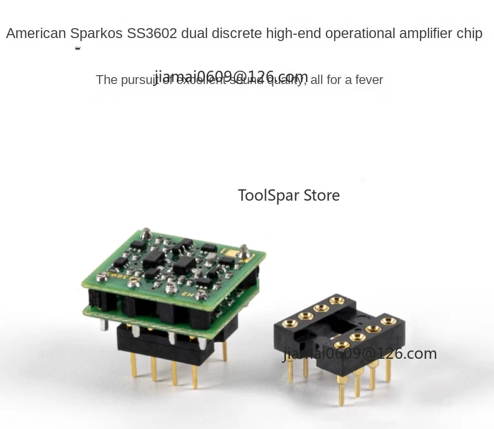 SS3602 Discrete Operational Amplifier Chip, Audio Grade Discrete Op-Amp Replacement Component