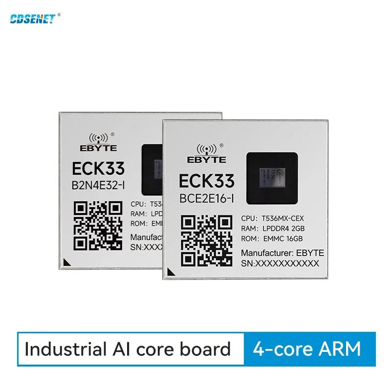 T536 Core Board Multi-core Heterogeneous Quad-core A55 CDSENET ECK33 ARM NPU RISC-VLGA Single-board Computer Industrial Grade