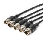 GX16 3 4 5 6 7 8 Pin Connector Cable Pure Copper Gold-plating 16MF GX16F Pin AB Reversed Aviation Plug Socket with Wire 0.3-3M