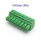 50pcs KF2EDGk 15EDGk 3.81 Pluggable Terminal Block Connector 3.81mm Pitch 2P/3P/4P/5P/6P/8P/9P/10P