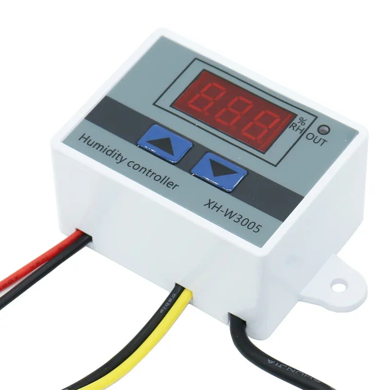 W3005 12V 24V 220V Digital Humidity Controller instrument Humidity control Switch hygrostat Hygrometer SHT20 Humidity sensor
