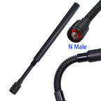 LoRa WAN shock-absorbing spring antenna 868MHz 915MHz digital transmission high-gain OMNI antenna N Male SMA Male 868-915MHz