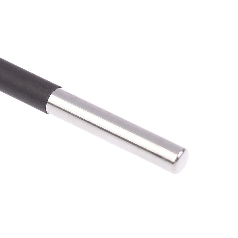 NEW DS18B20 Temperature Sensor Module Waterproof Digital Sensor Cable Stainless Steel Probe Terminal Adapter