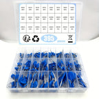 395Pcs/Lot 24Values 5D431K~20D390K Commonly Resistors 10D Set Varistor Resistor Pack Assorted Kit BOX