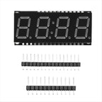 AC57-HT16K33 LED Display Module 4 Digit 7 Segment 0.56 Inch Time Clock Indicator Tube Module