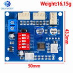 DC 12V 5A PWM PC CPU Fan Temperature Control Speed Controller Module Buzzer High-Temp Alarm NTC B 3950 Thermistor 50K