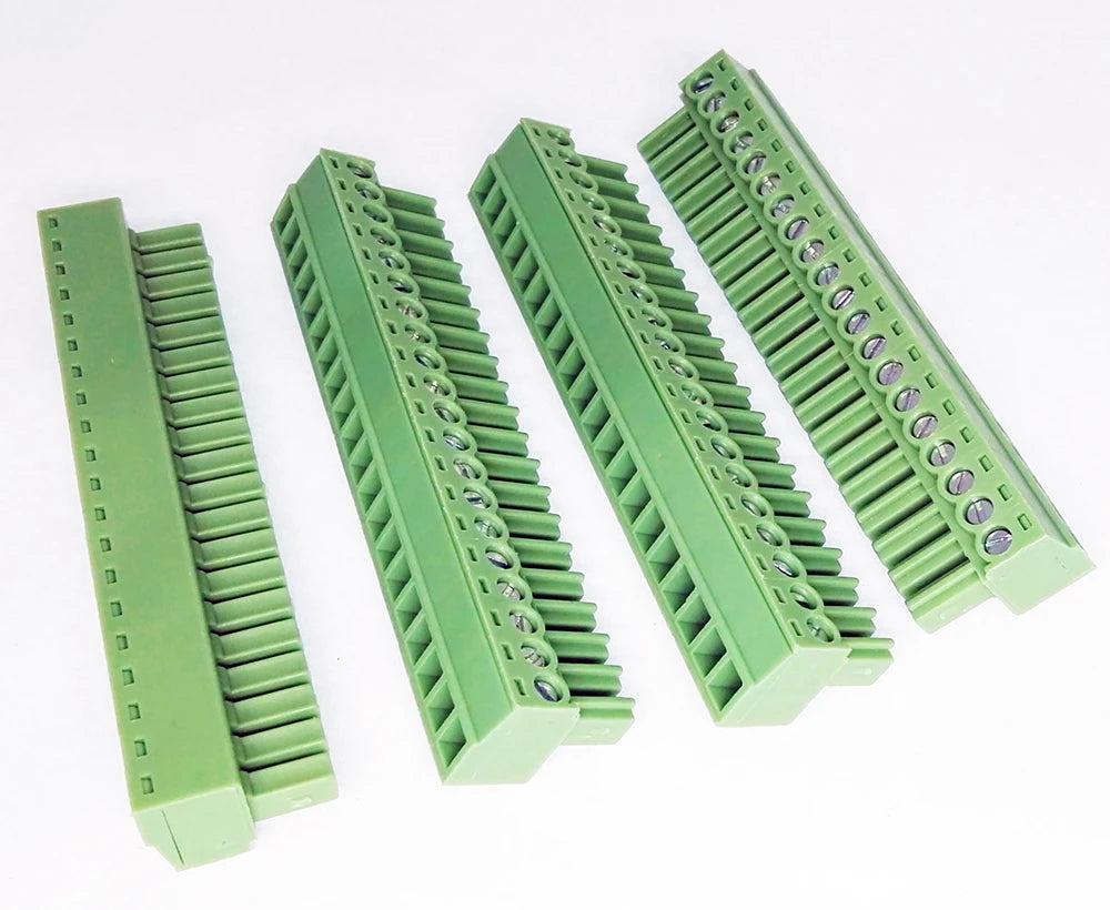 10pc 15EDG 3.5mm/0.138in 3.81mm/0.15in KF2EDGK 39500-0004 0020 Equival PCB Screw Terminal Block Connector Plug Pin Header Socket