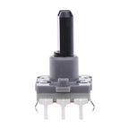 2Pcs EC16 Rotary Encoder 3Pins 360 Degree Infinite Rotation Gear Selection Controller Washing Machine Microwave Oven Accessories