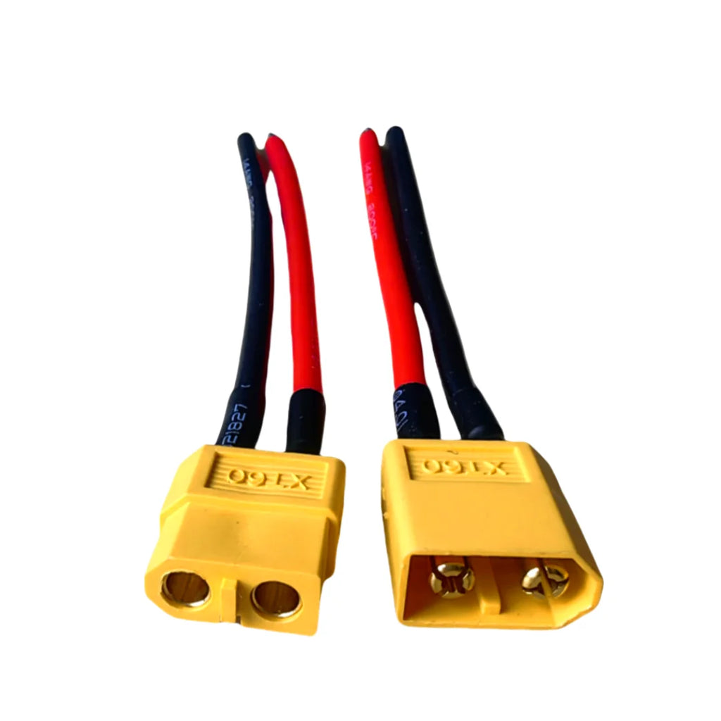 XT60 Male Female Bullet Connectors Plug Adapter With 14 AWG Silicon Wire For ESC Lipo Battery Extension Quadcopter Multicopter