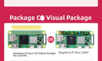 Raspberry Pi Zero 2 W Quad Core 64 Bit 1GHz CPU 512MB SDRAM WiFi Bluetooth Mini SBC For Smart Home IoT Project
