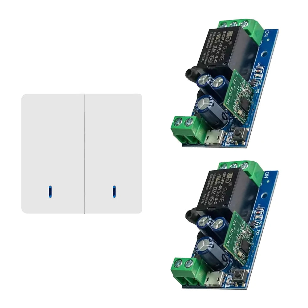 EWelink Smart WiFi Relay Smart Switch DC 5V 12V 24V 48V WirelessRemote Control 1 Way Alexa Googole Home Voice Control