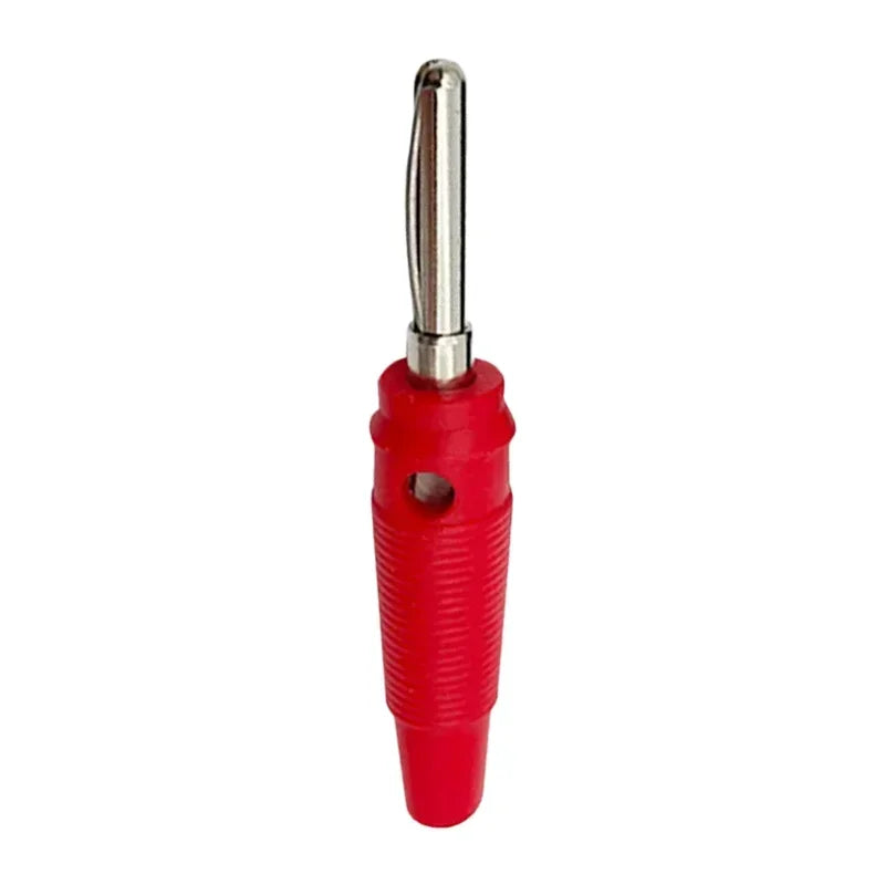 5/20Pcs 4mm Banana Plug High Current Screw Connection Stackable Connector with Insulated Shell Shrouded