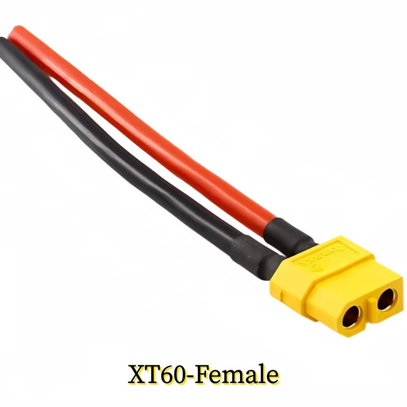 XT60 XT-60 Male/Female Bullet Connectors Cable Plugs With Silicon 12AWG Wire For RC Lipo Battery Quadcopter Multicopter