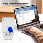 120db Solar Infrared Motion Alarm Sensor Remote Control Siren Strobe Light DIY Voice Announcer Outside Weatherproof PIR Sensor