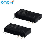 OMCH SSR-41FDA SSR-41FDD Slim Relay 250VAC 3-32VDC 6A Non-contact Din Rail Relay DC-AC DC-DC SSR Solid State Relay Module