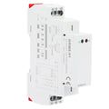 GRM8-01 Impulse Relay 35mm DIN Rail Mount AC/DC12-240V Electronic Impulse Relay 90*18*64mm Impulse Latching Relay