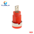 5PCS 4MM Banana Plugs Female Jack Socket Plug Wire Connector Multimeter Socket Banana head Female
