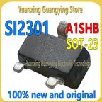 (50 Pieces) SI2301 SI230I A1SHB AISHB SOT-23 2.3A/20V P-channel MOSFET Field Effect Tube 100% Brand New and Original