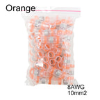 10~1000pcs Solder Seal Wire Connectors Heat Shrink Butt Terminals, Waterproof Insulated Electrical Wire Splice Connector