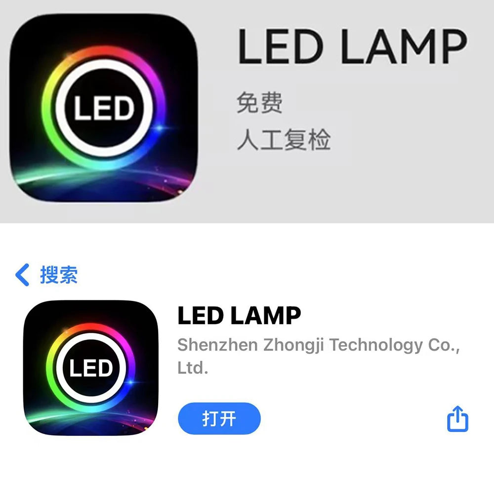 Full Colors Streamer Symphony RGBIC Ambient Light Accessories 3 wire LED Strip (RGB Door/Storage/Footlight 4 wire) "LED Lamp"App