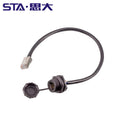 RJ45 CAT5E CAT6A Shield Waterproof RJ45 Ethernet IP67 Connector PCB Panel Mount With Pigtail Cable Outdoor Connector L = 0.3M