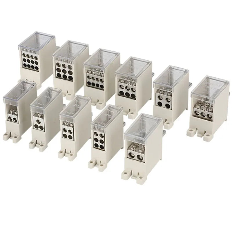 Breaker Junction Box 1 IN Mehrere-OUT FJ6G-63 Luft Schalter Terminal Block DZ47 Branch Terminal Universal Wire Connectors 4-16mm
