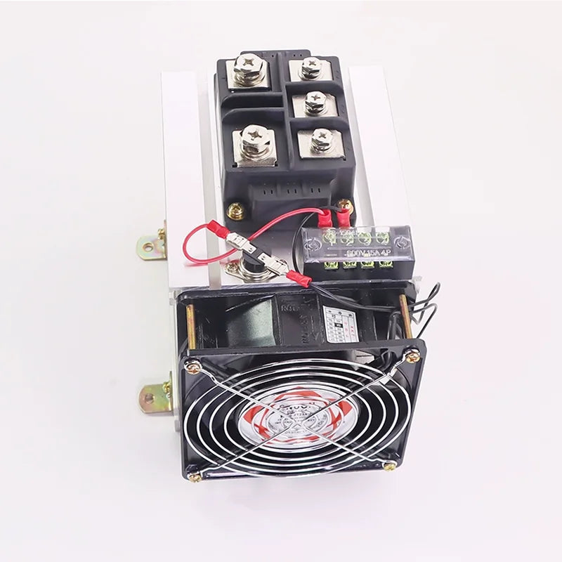 MDS300A1600V High-quality three-phase rectifier bridge module with large radiator + fan MDS300A