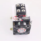MDS300A1600V High-quality three-phase rectifier bridge module with large radiator + fan MDS300A