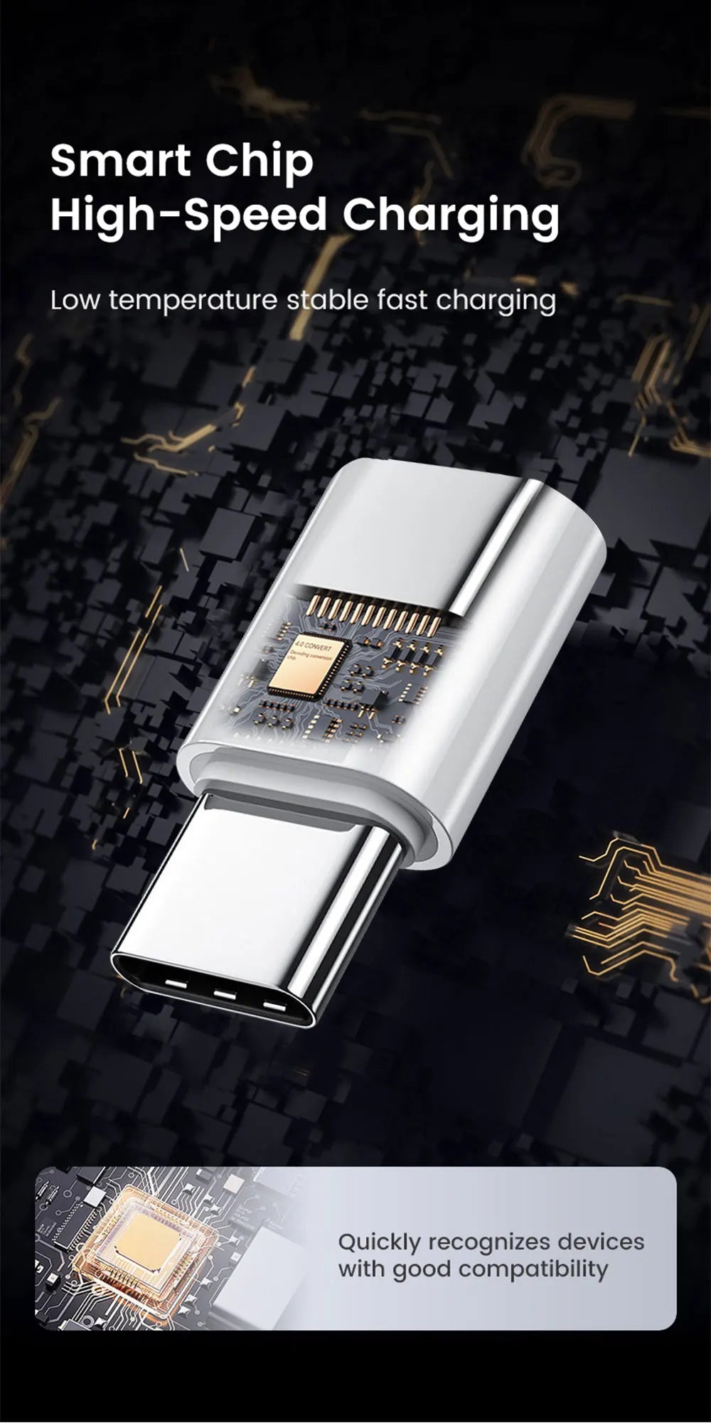 2PCS USB C To Lightning Adapter Lightning Female to Type C Male Converter High Speed Charging Connector For iPhone 15 16