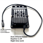 Outdoor CCTV Lamps DC12V Waterproof 6Pcs LEDS IR Illuminator Array Infrared Lights 850nm IR Night Vision Black Color