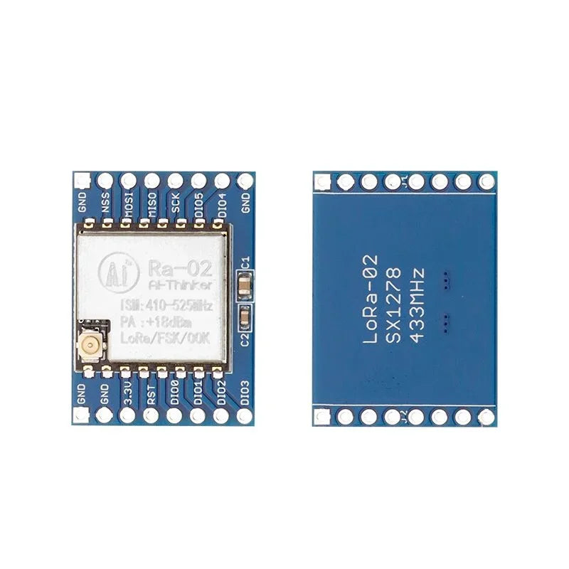 SX1278 LoRa Module 433M 10KM Ra-02 Wireless Spread Spectrum Transmission Socket for Smart Home DIY