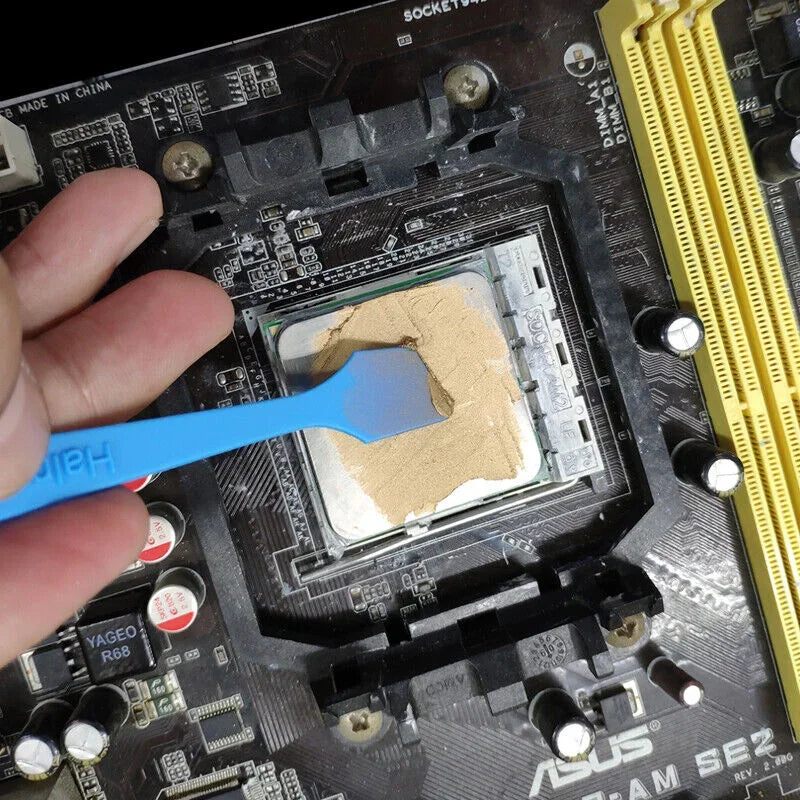 Thermal Silicone Heat Pad 100*100mm*1mm Suitable for Laptop IC GPU VGA Card