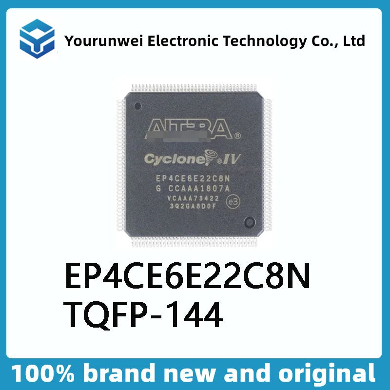 100% original brand new  EP4CE6E22C8N EP4CE10E22C8N EP4CE15E22C8N EP4CE22E22C8N TQFP144 CPLD/FPGA IC Chip
